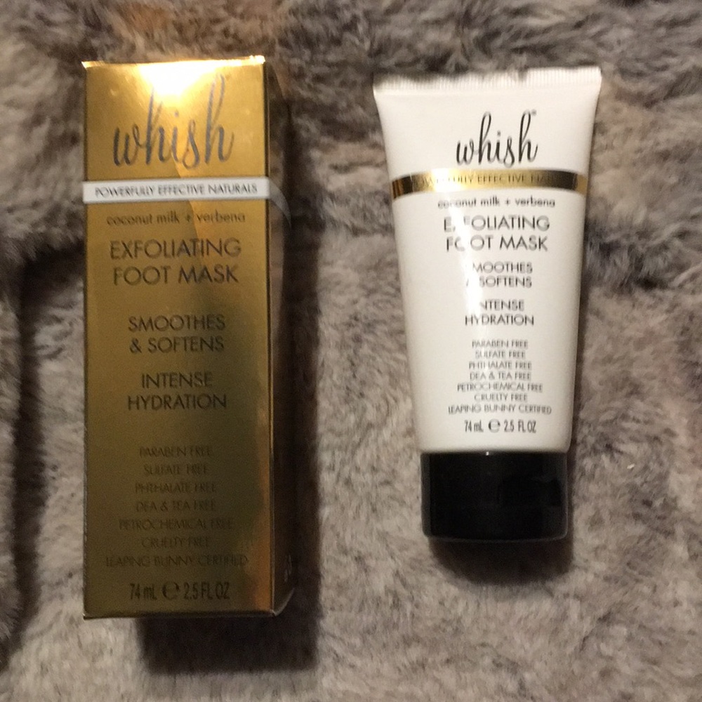 Whisk exfoliating Foot mask